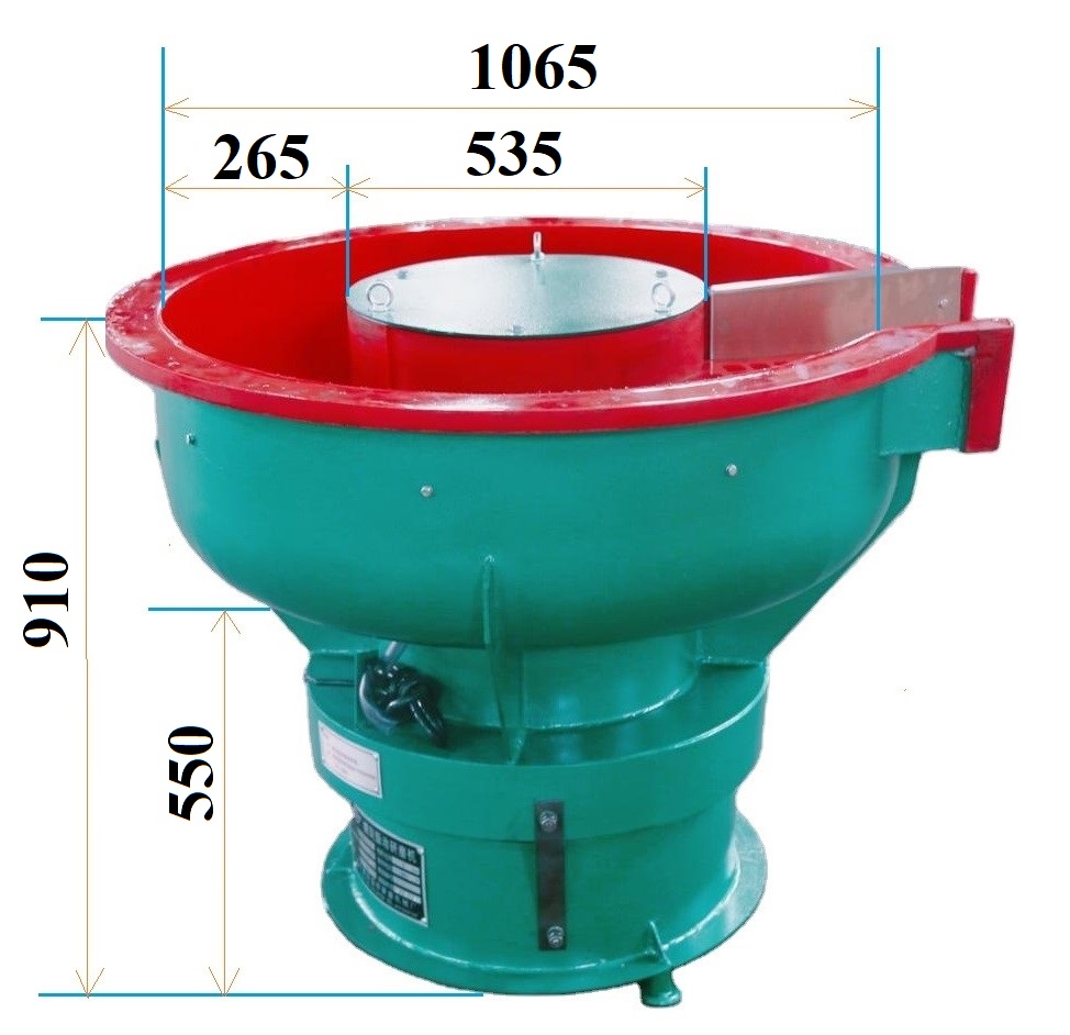Máy mài xóc rung 250 lít, công suất 3 kW. 200 lít, 300 lít