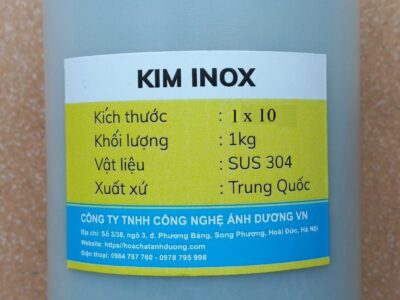Kim inox từ tính 1x 10 mm