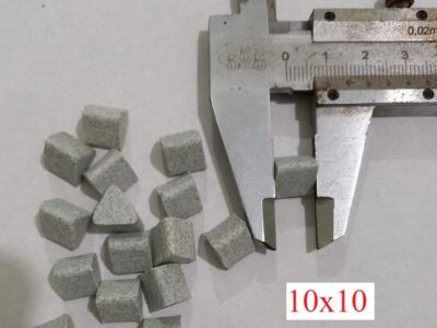 Đá mài bavia, tam giác cân 10 mm