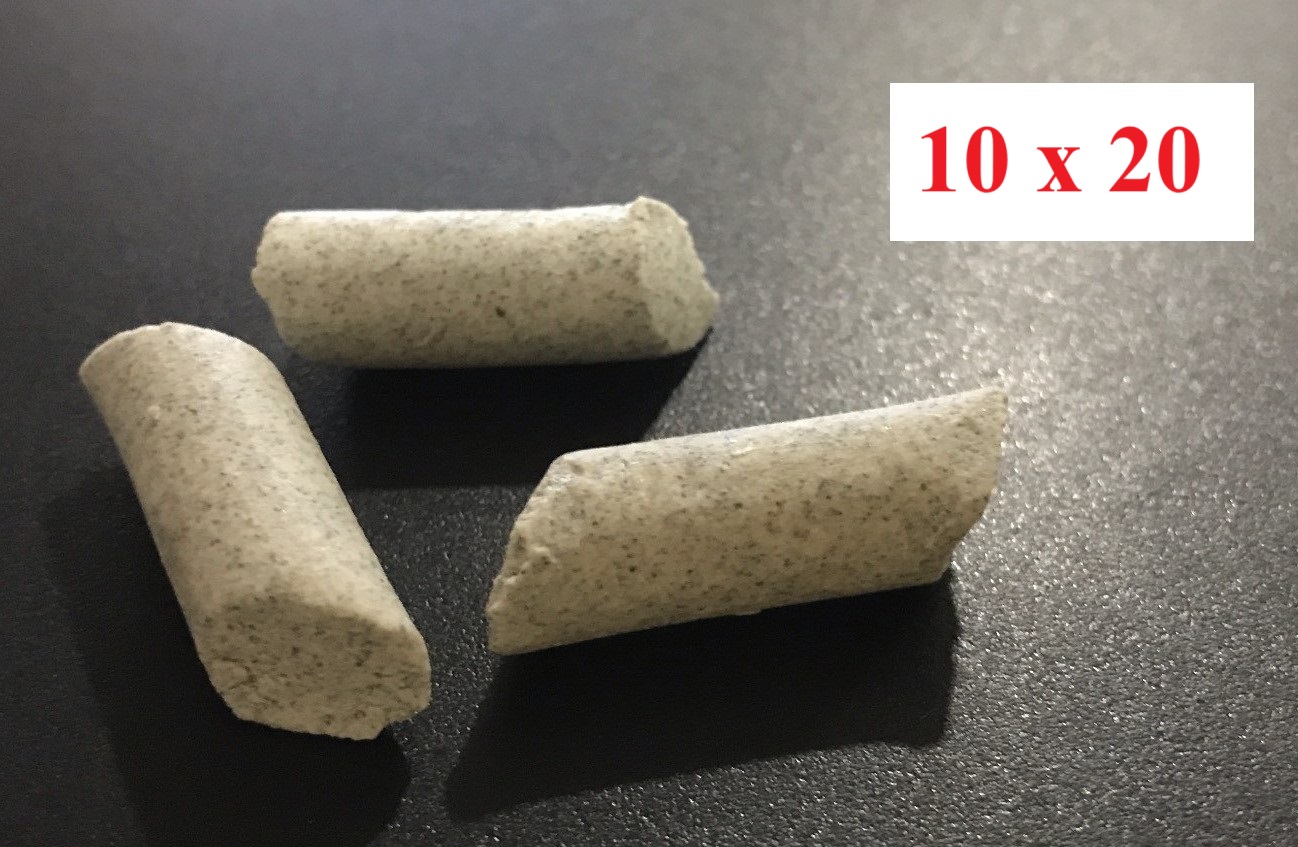 Đá mài nhám, mài bavia 10x20 mm, hình đũa xiên, xéo. Đá mài ba vớ kích thước 10x20, 6x12