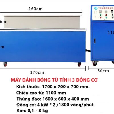 máy mài kim từ tính 3 động cơ