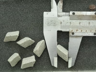 Đá mài barel tam giác xiên 12 mm
